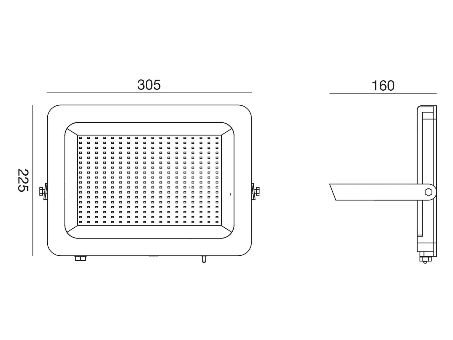 Ges2342 — Proiettore da esterno a LED