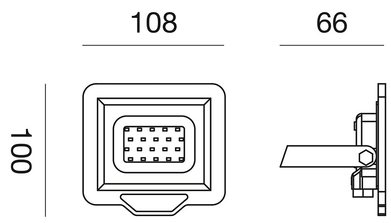 Ges840 — Proiettore da esterno a LED