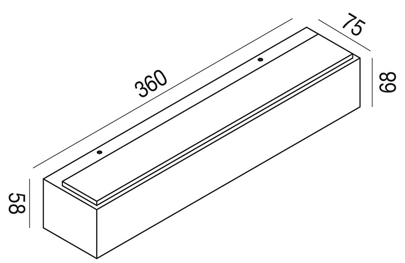 Ges965 — Plafoniera a LED
