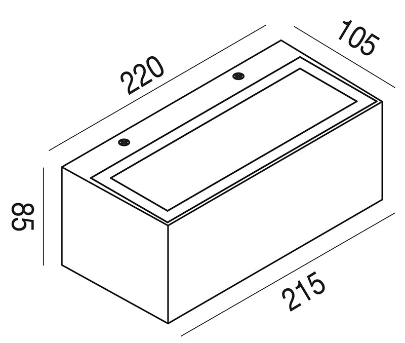 Ges971 — Plafoniera a LED