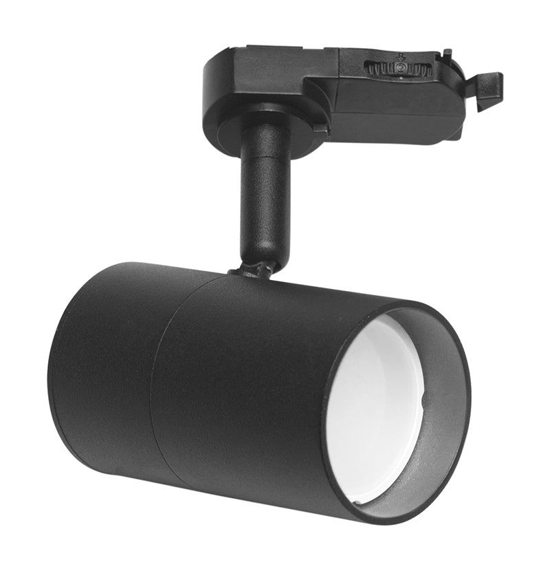 Proiettore a binario trifase per lampadina GU10 — Nero