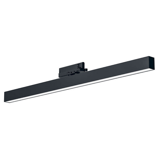 Linea luce a binario trifase 36W 3000K — Nero