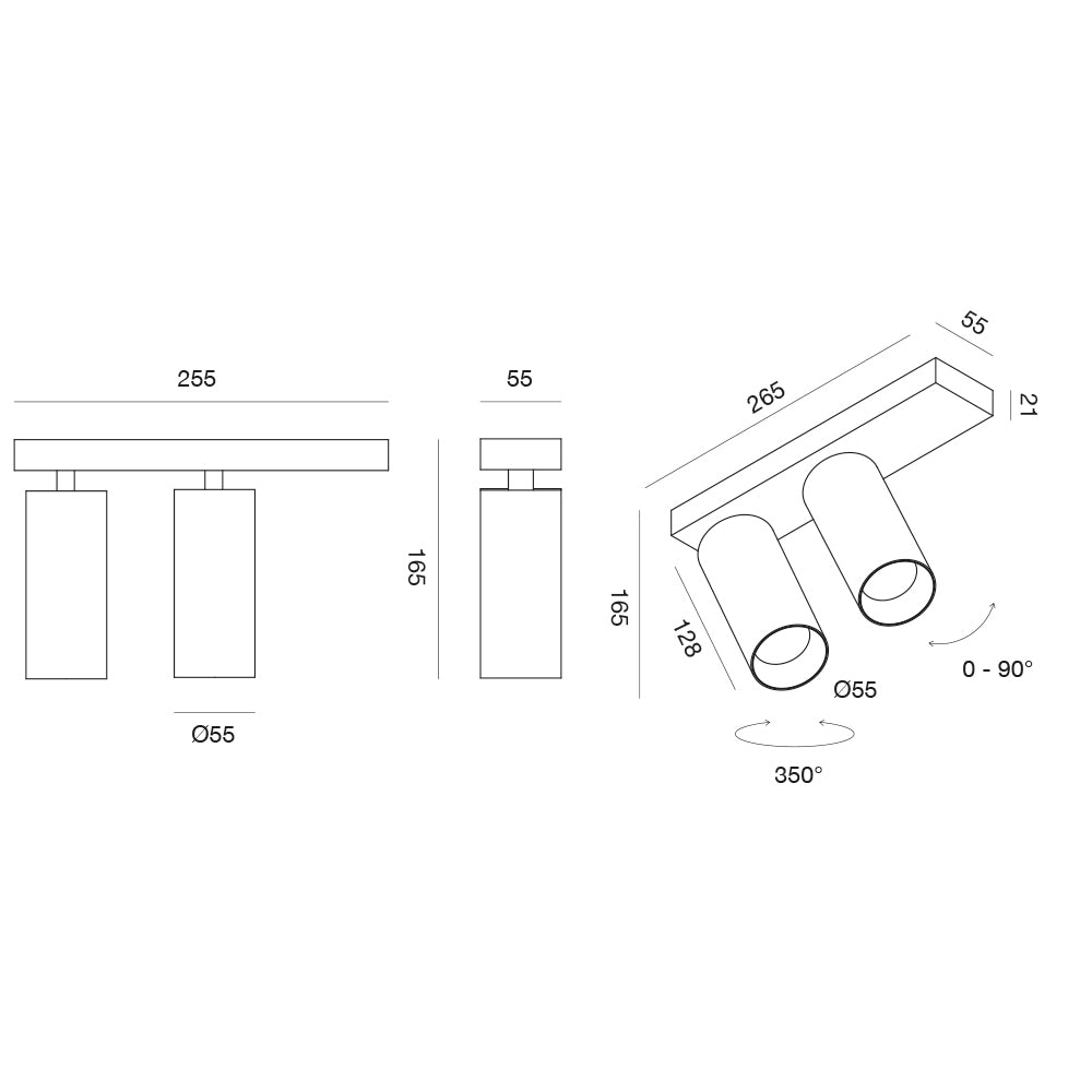Gfa1477h — Plafoniera a LED