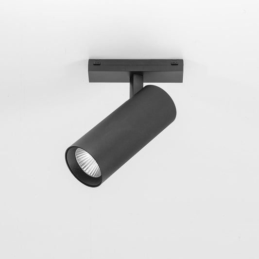 Faretto orientabile 18W — Ø5,5 cm — binario 48V Bianco