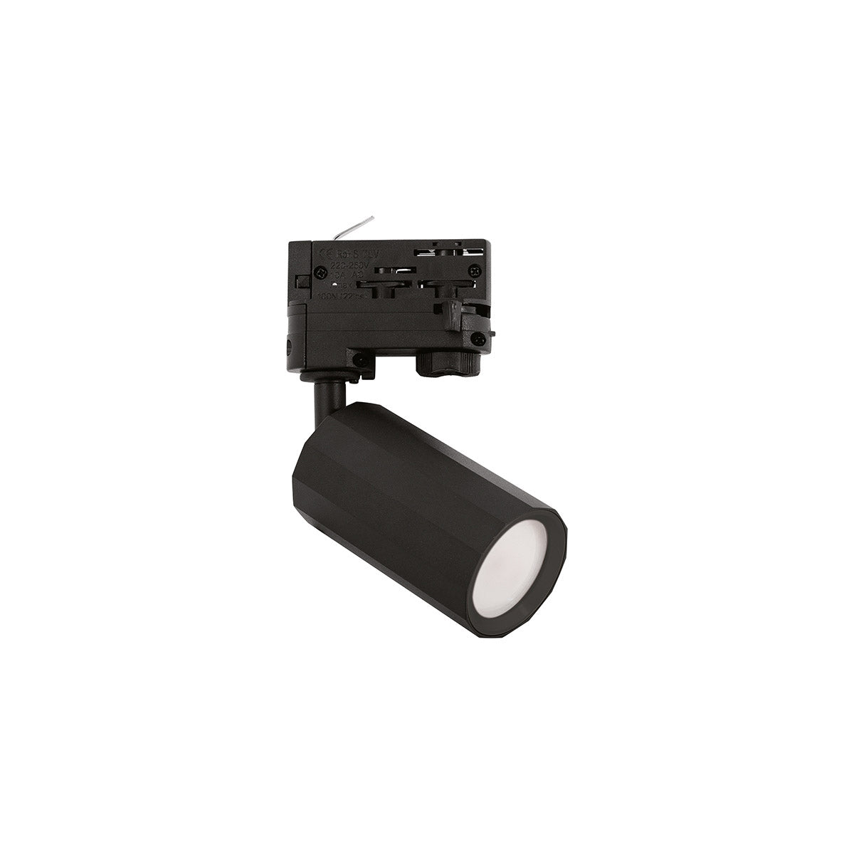 Proiettore a binario trifase per lampadina GU10 — Nero