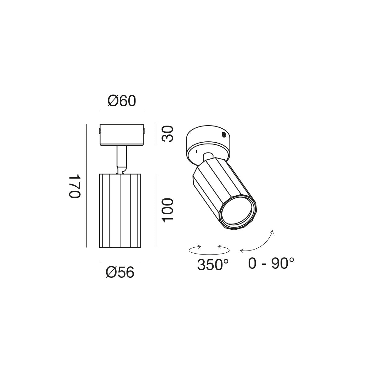 Gfa1601 — Plafoniera a LED