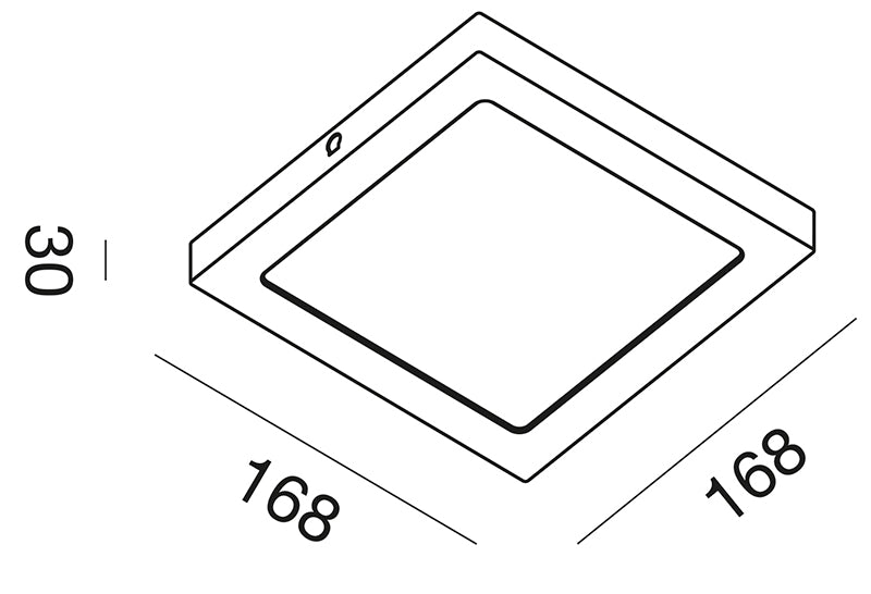 Gfa764 — Plafoniera a LED