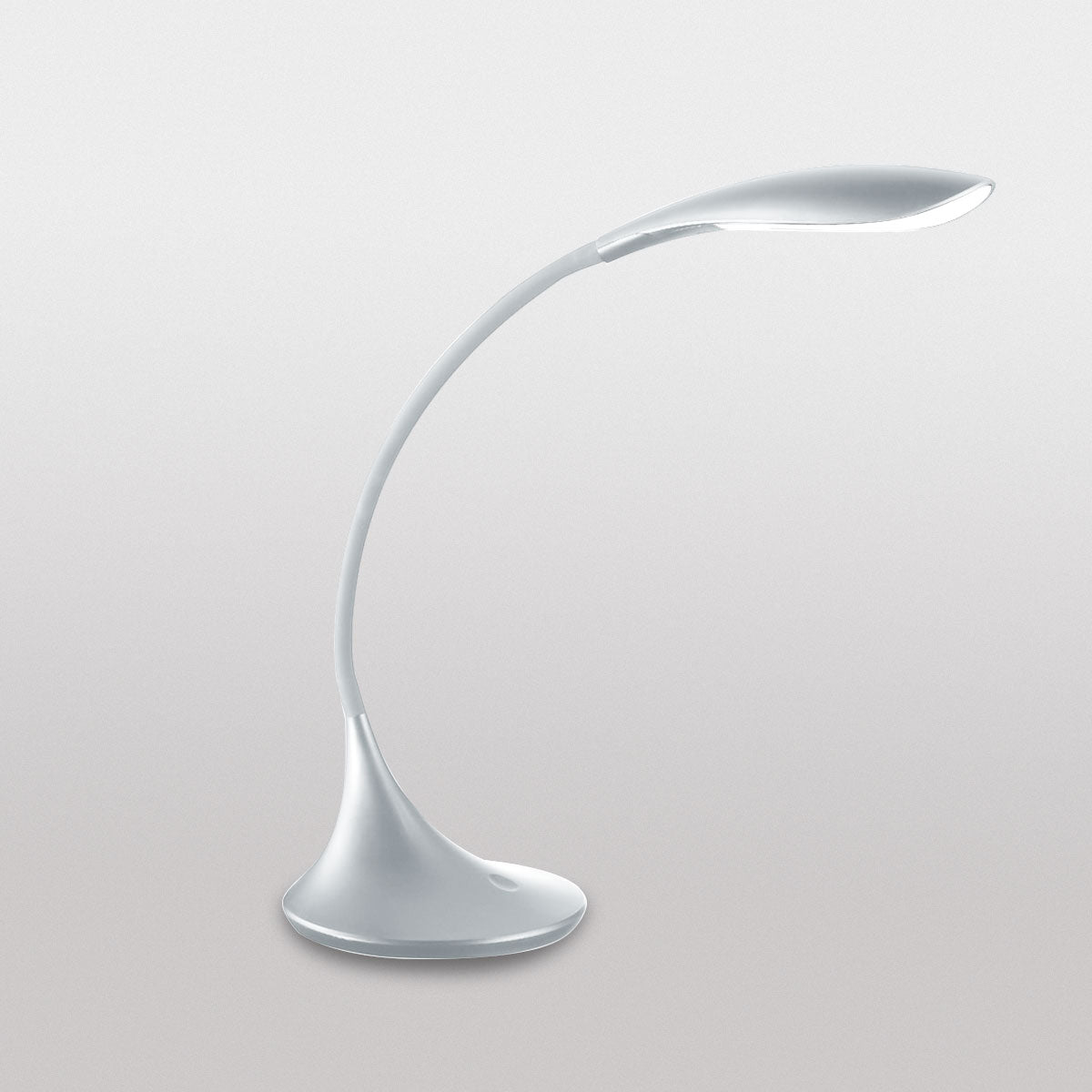 Nunki L Silver — Lampada da tavolo a LED