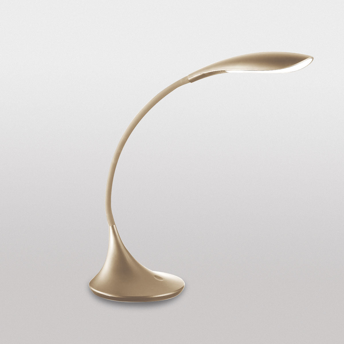Nunki L Golden — Lampada da tavolo a LED