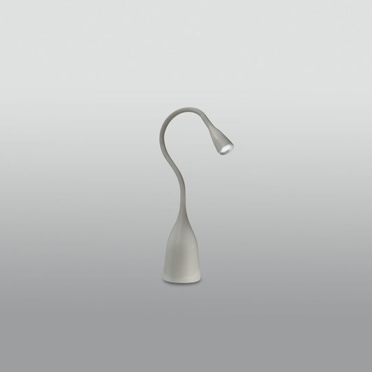 Nekkar L Grigio — Lampada da tavolo a LED