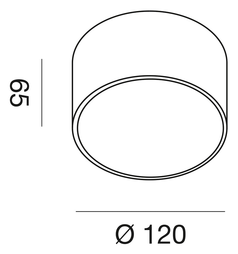 Gpl242 — Plafoniera a LED
