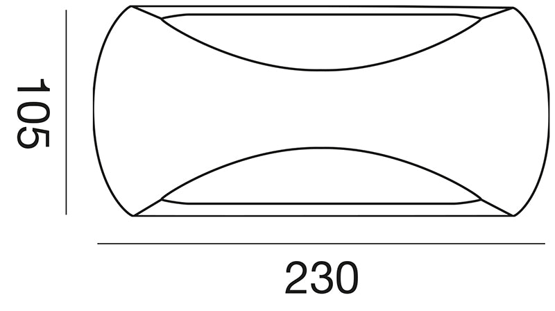 Gpl252 — Plafoniera a LED