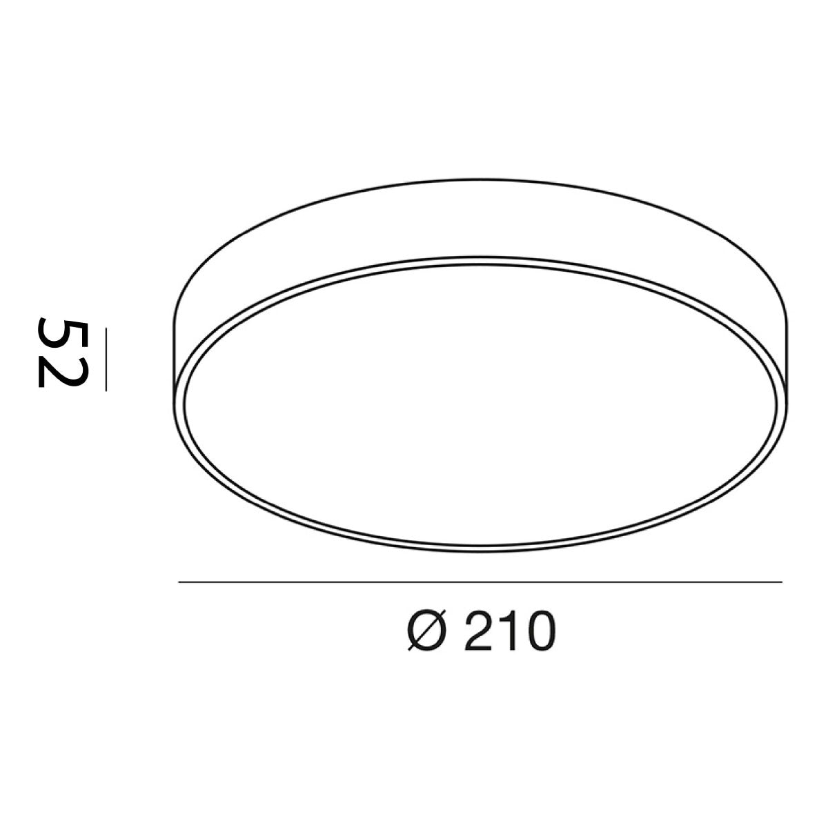 Gpl261 — Plafoniera a LED
