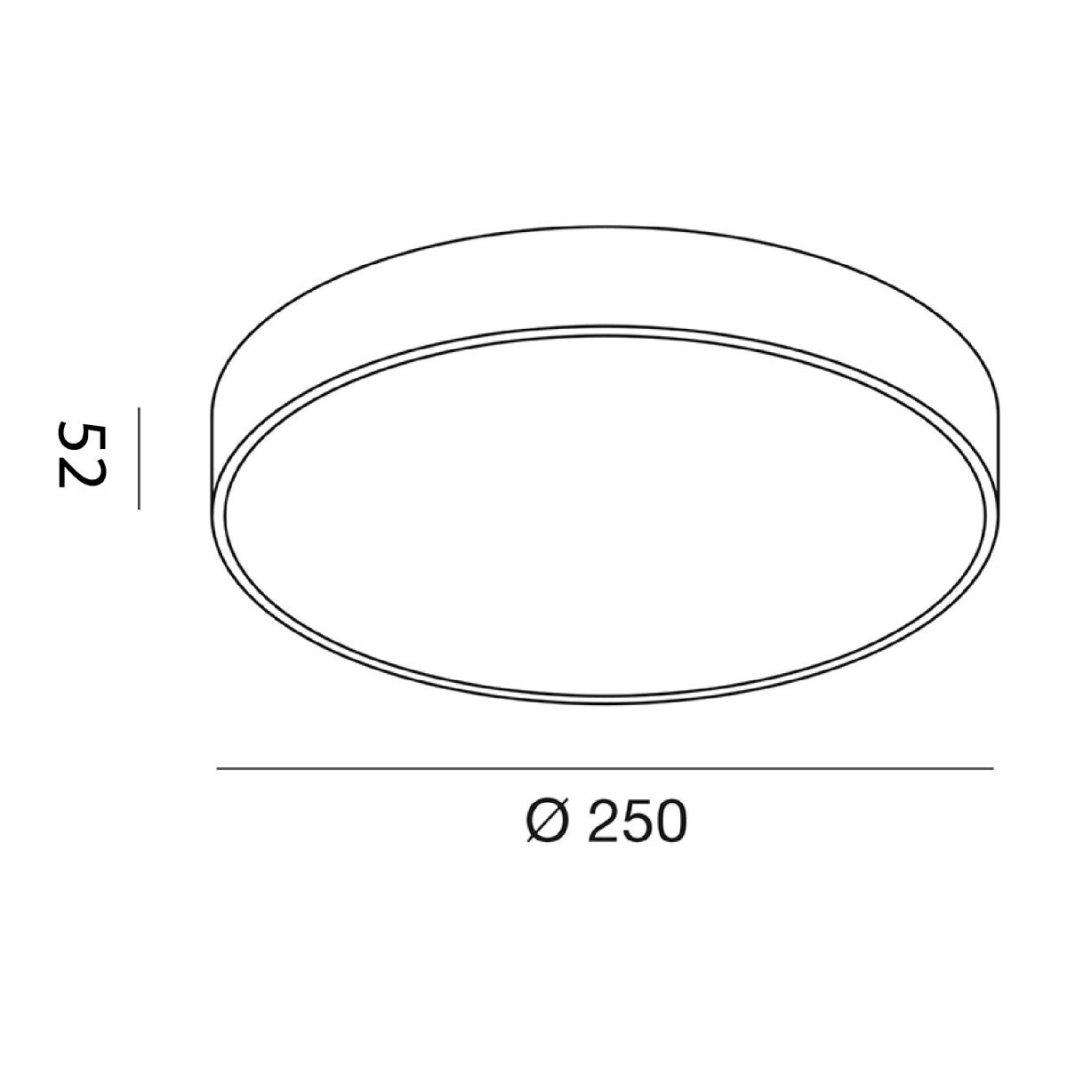 Gpl272 — Plafoniera a LED
