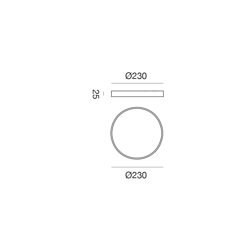 Gpl321 — Plafoniera a LED