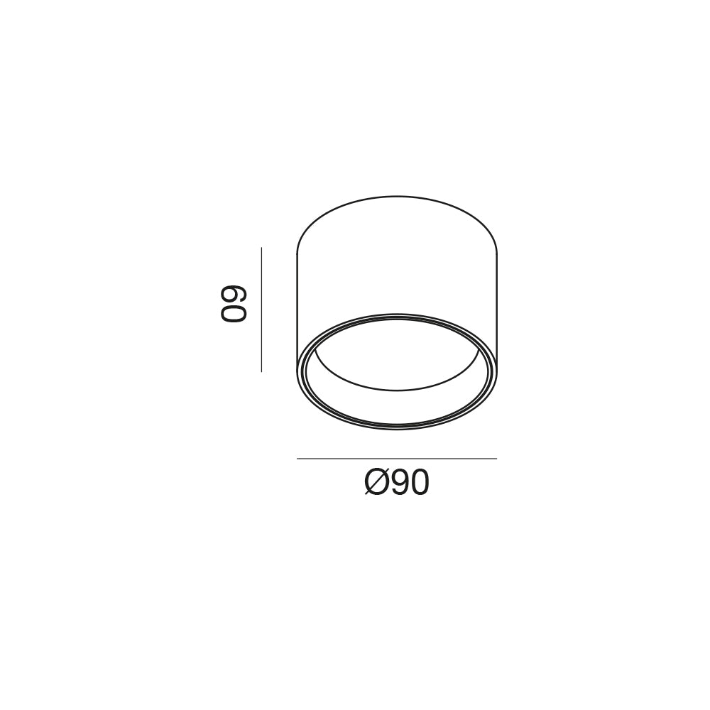 Gpl331h — Plafoniera a LED