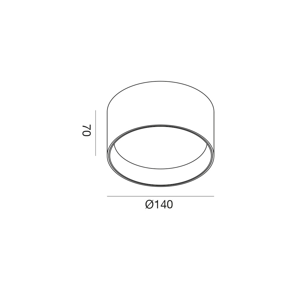 Gpl335c — Plafoniera a LED