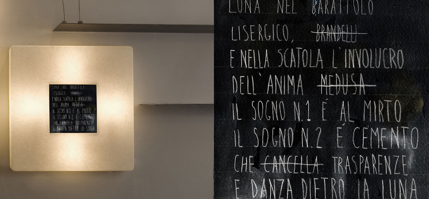 Fragments 3 — applique 83x83x12 cm