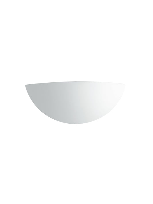 Applique ABEL in gesso bianco verniciabile.
