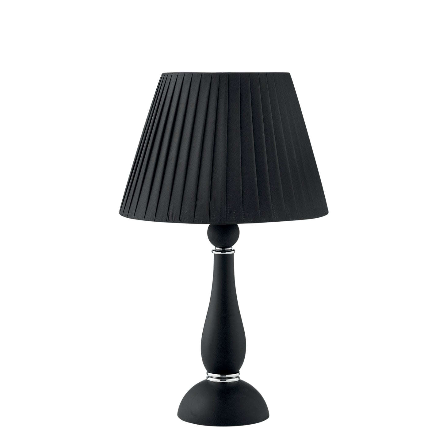 Lampada da tavolo ALFIERE in vetro soffiato nero