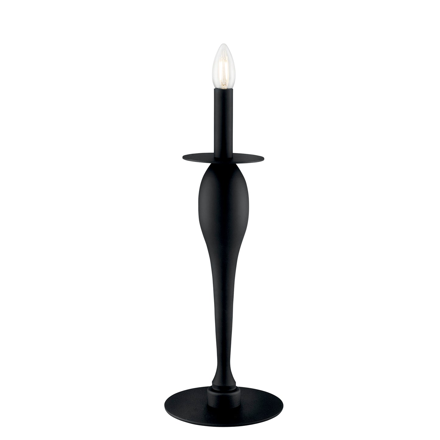 Lampada da tavolo ARMSTRONG in metallo nero