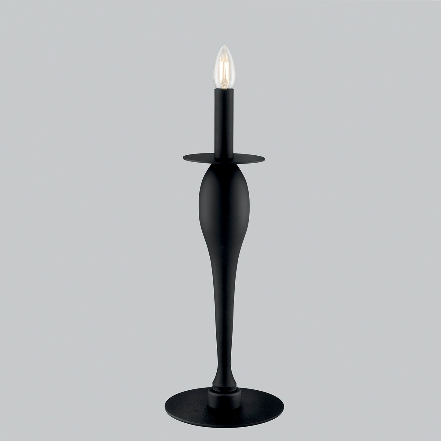 Lampada da tavolo ARMSTRONG in metallo nero