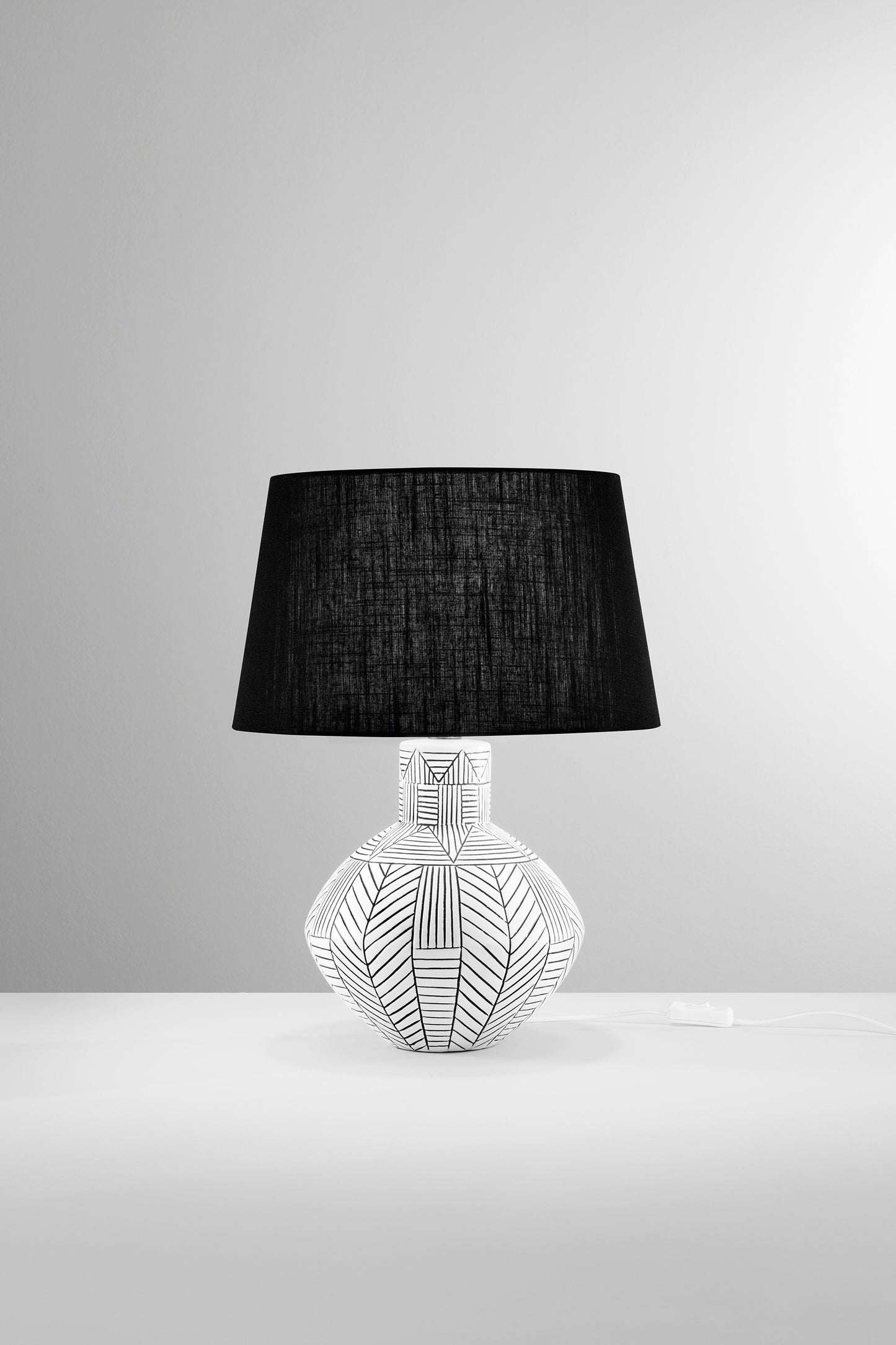 Lampada da tavolo Aztec in ceramica