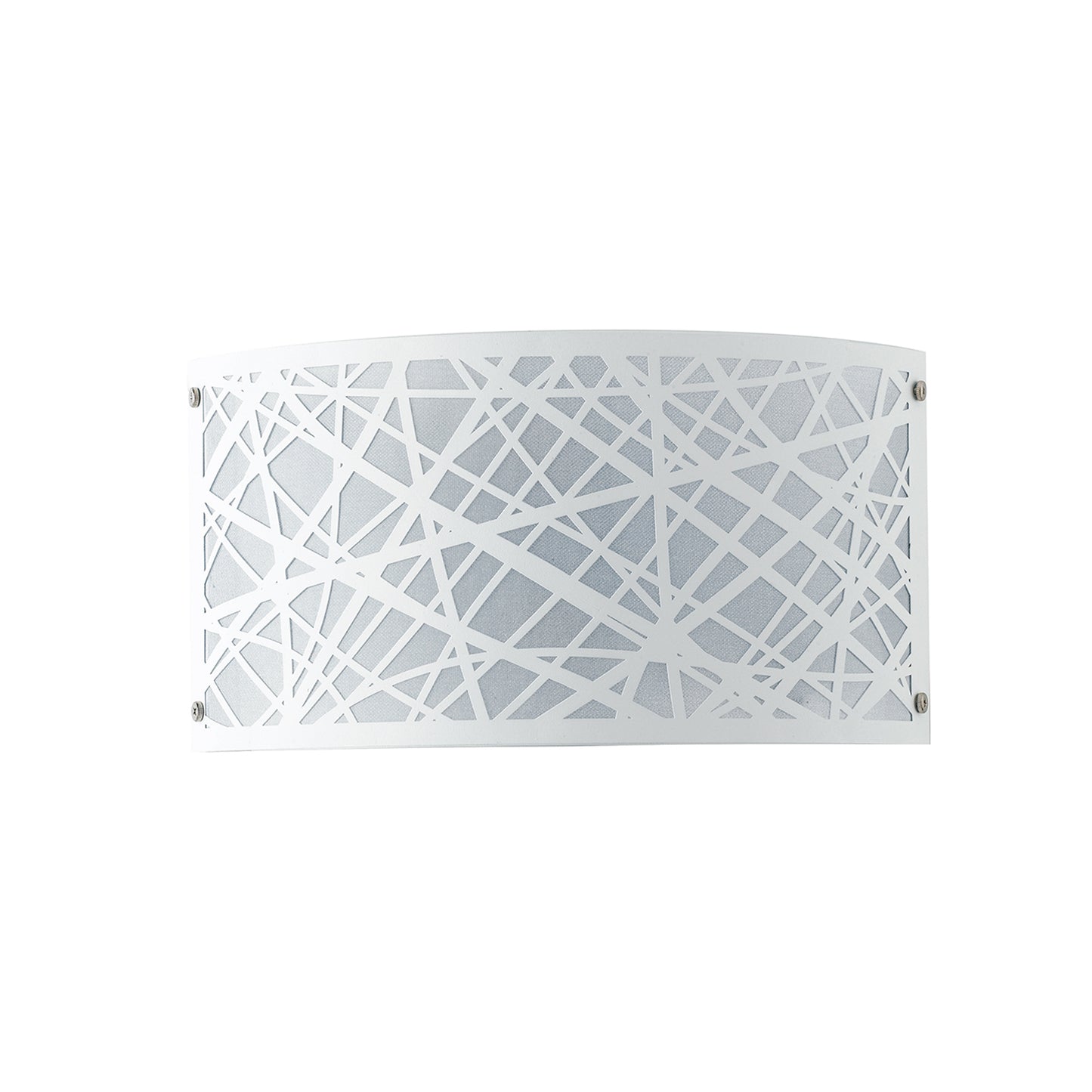 Applique BATIK in acciaio bianco con decori a taglio laser
