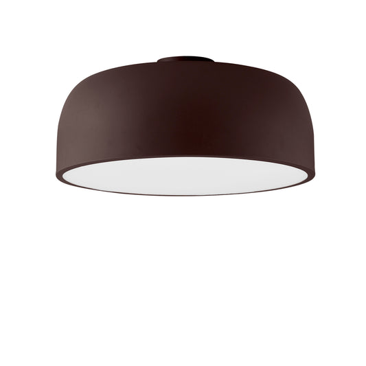 Plafoniera BISTROT in acrilico e metallo bronzo 38.
