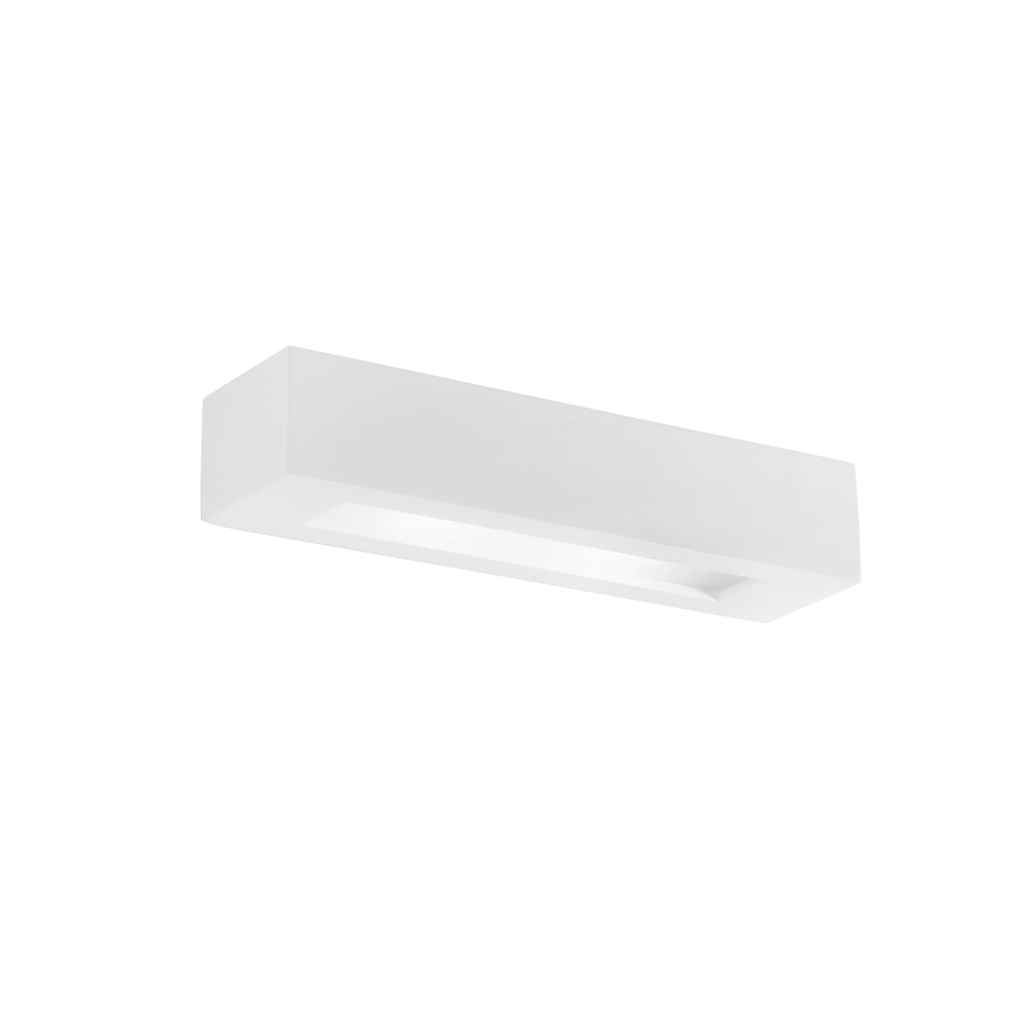 Applique CANDIDA in gesso bianco verniciabile