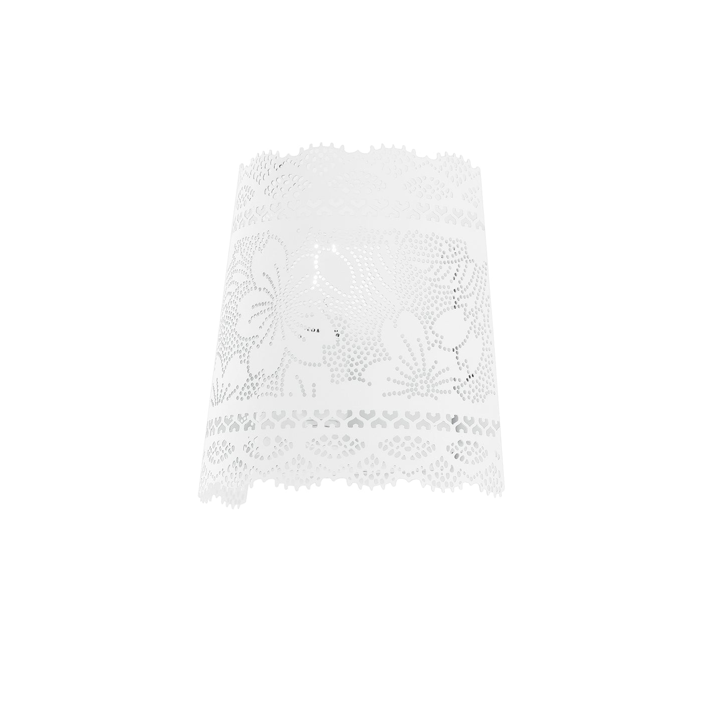 Applique CLUNY in metallo bianco