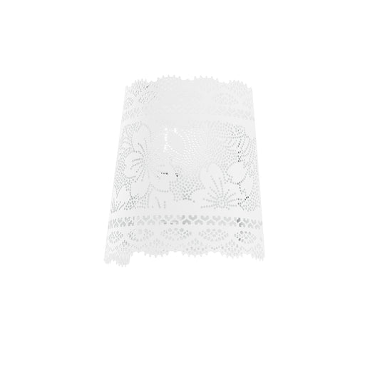 Applique CLUNY in metallo bianco