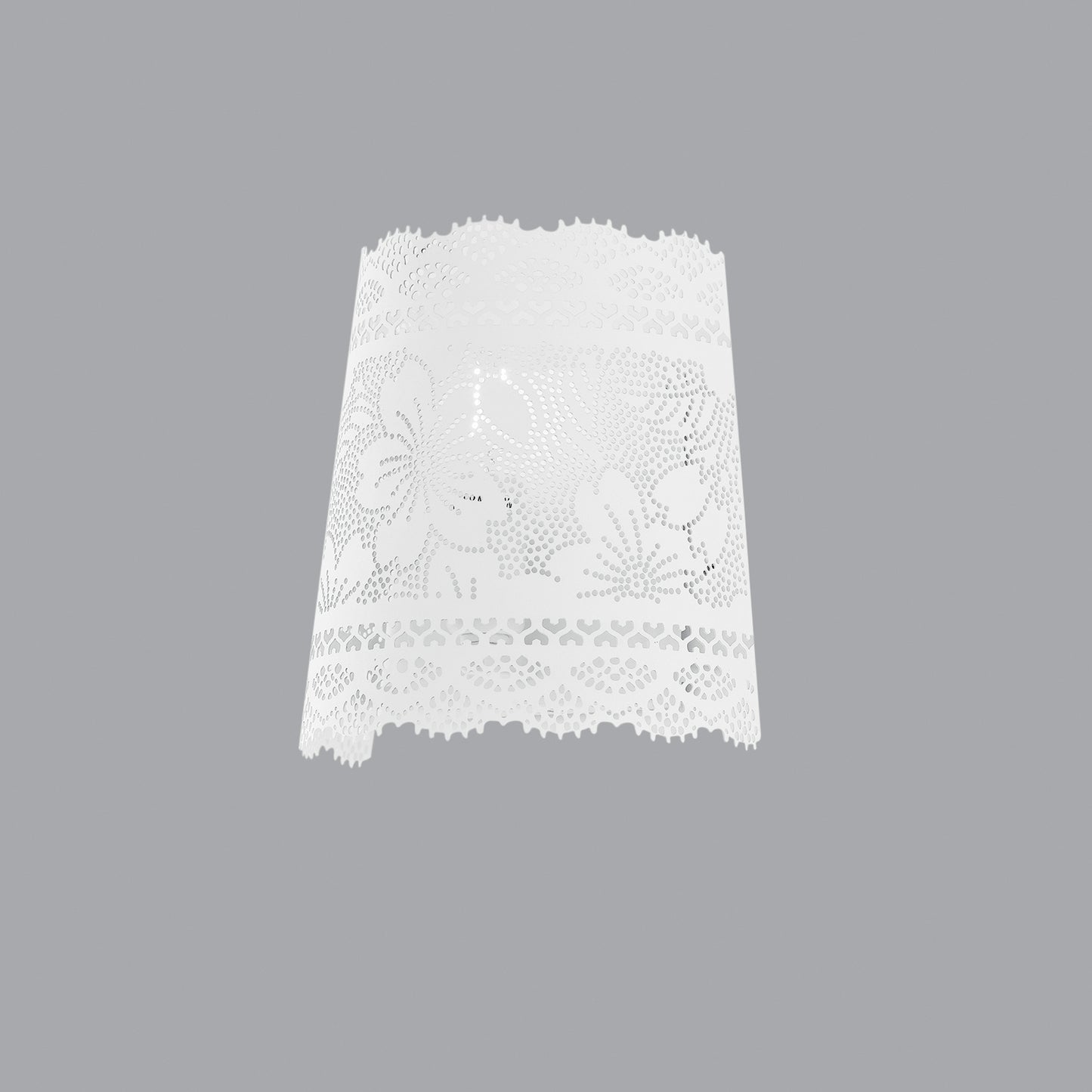 Applique CLUNY in metallo bianco