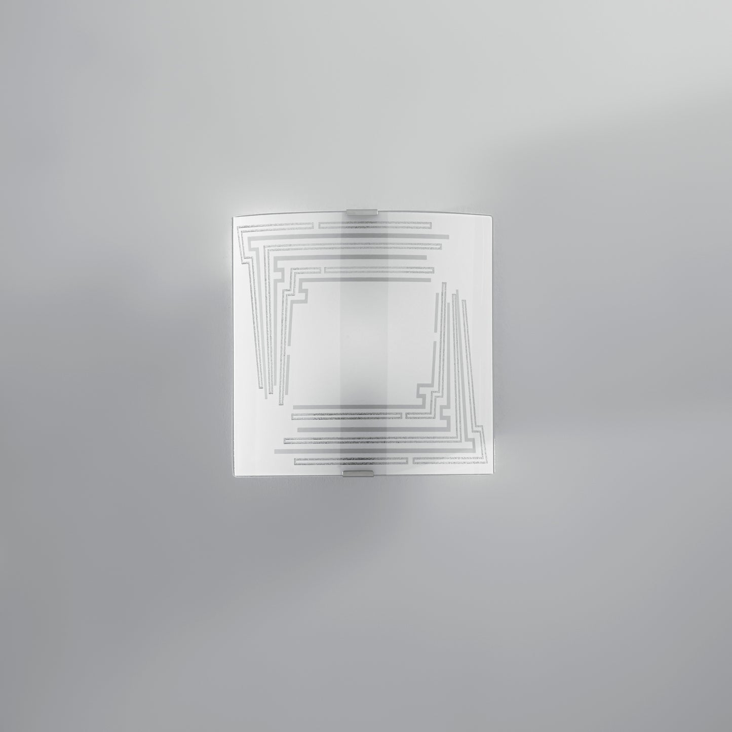 Applique CONCEPT in vetro bianco 26 cm.