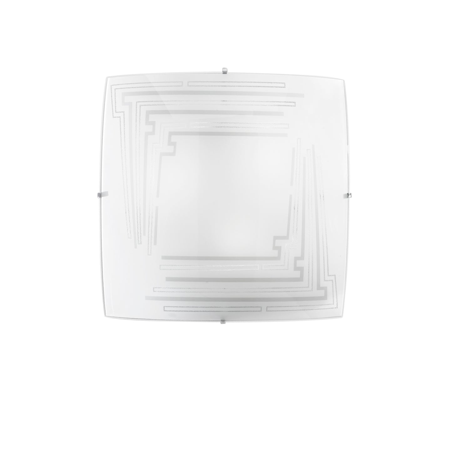 Plafoniera CONCEPT in vetro bianco 40 cm.