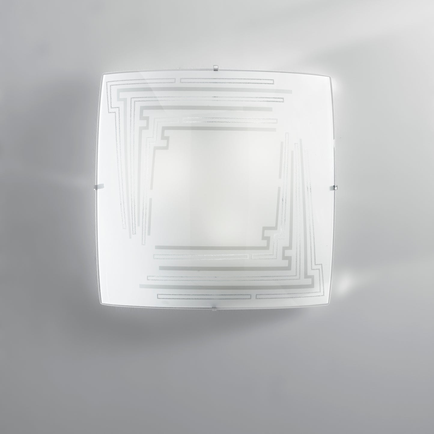 Plafoniera CONCEPT in vetro bianco 40 cm.