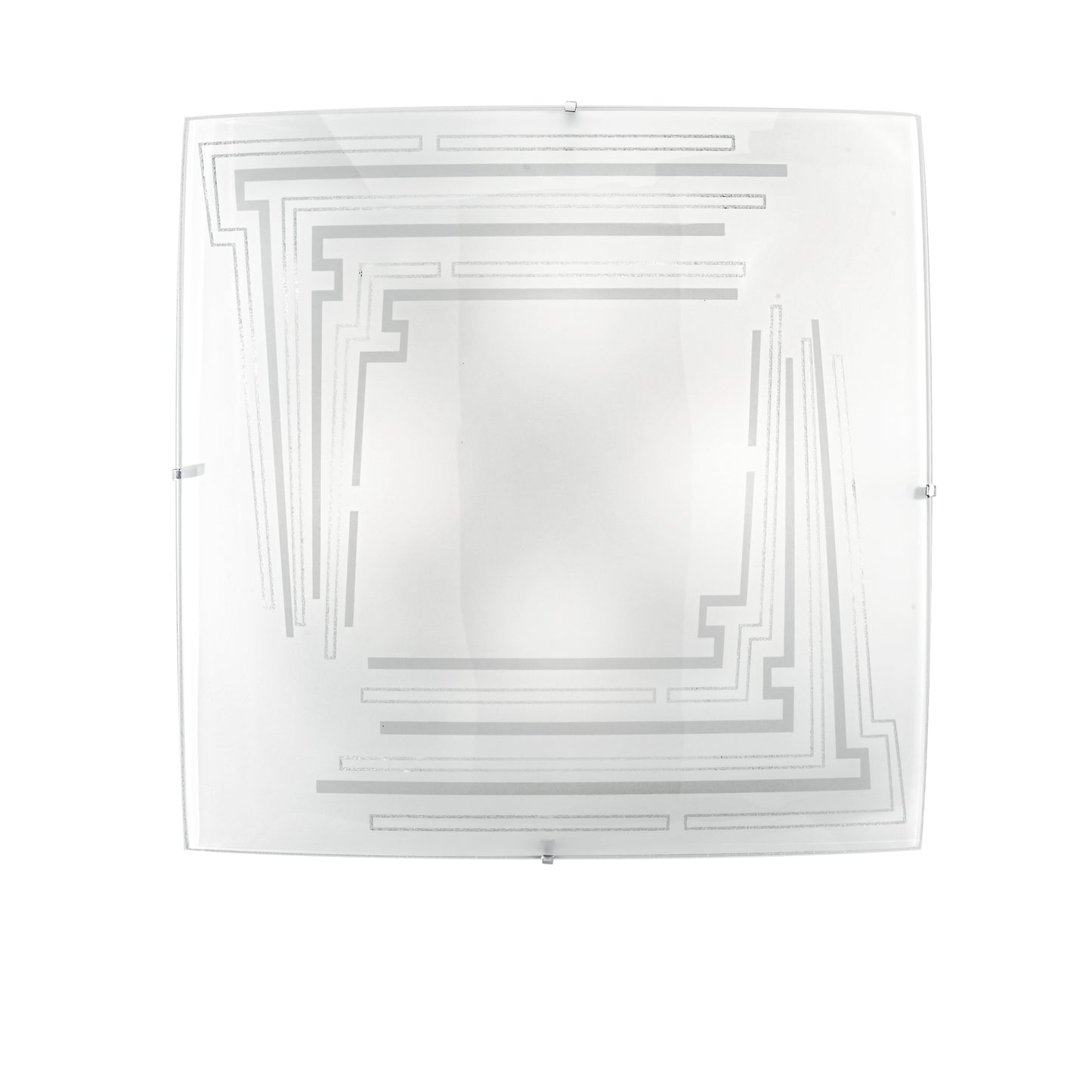 Plafoniera CONCEPT in vetro bianco 50 cm.
