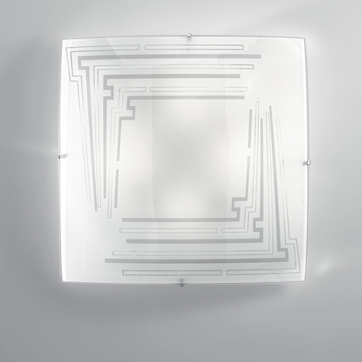 Plafoniera CONCEPT in vetro bianco 50 cm.