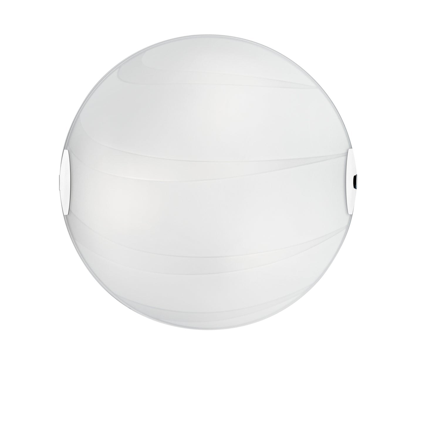 Plafoniera CRI in vetro bianco 40 cm. Ø