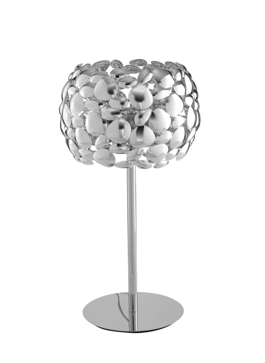 Lampada da tavolo DIONISO in metallo cromato