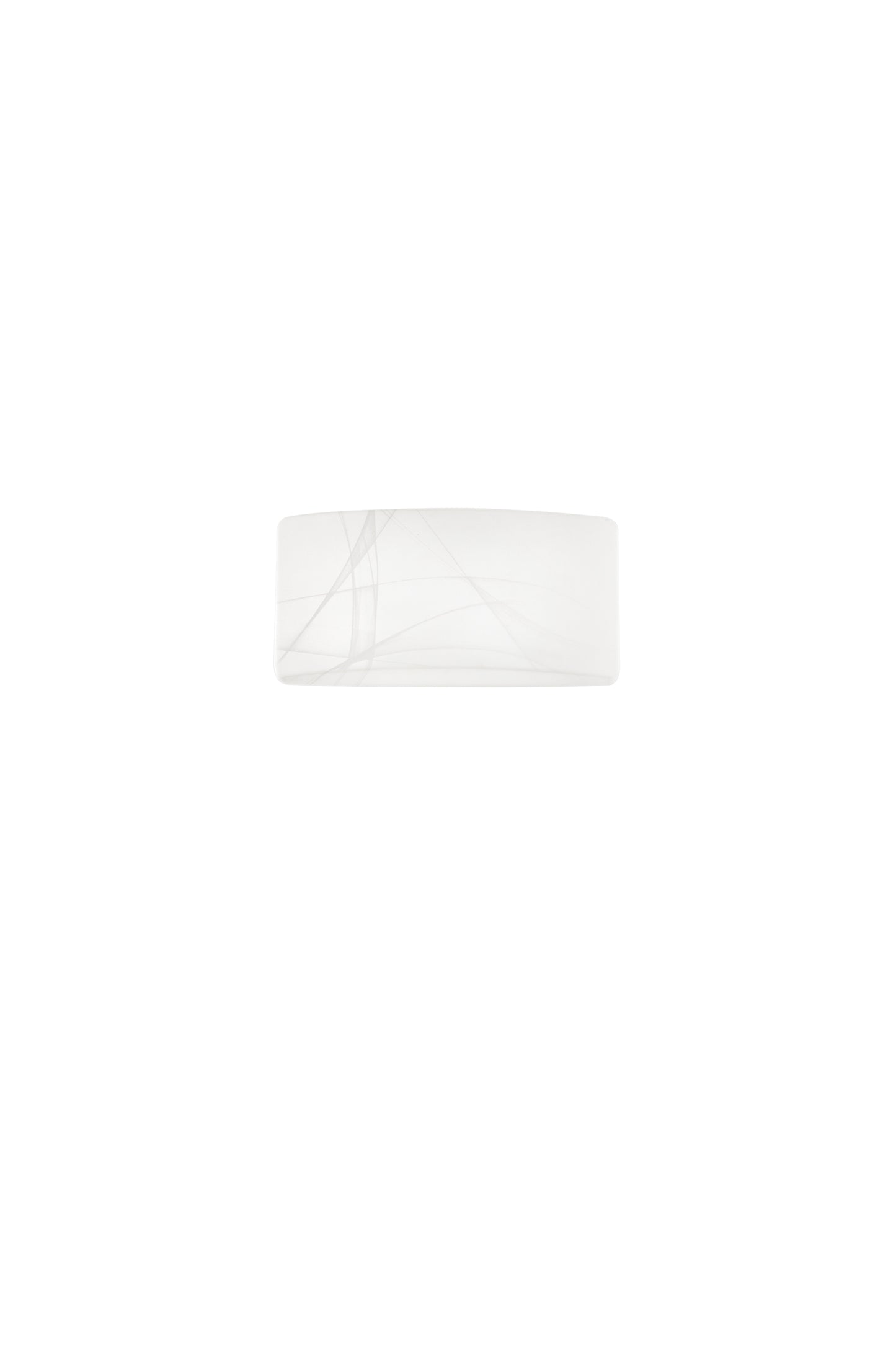 Applique LED DYANA bianco in vetro satinato con CCT