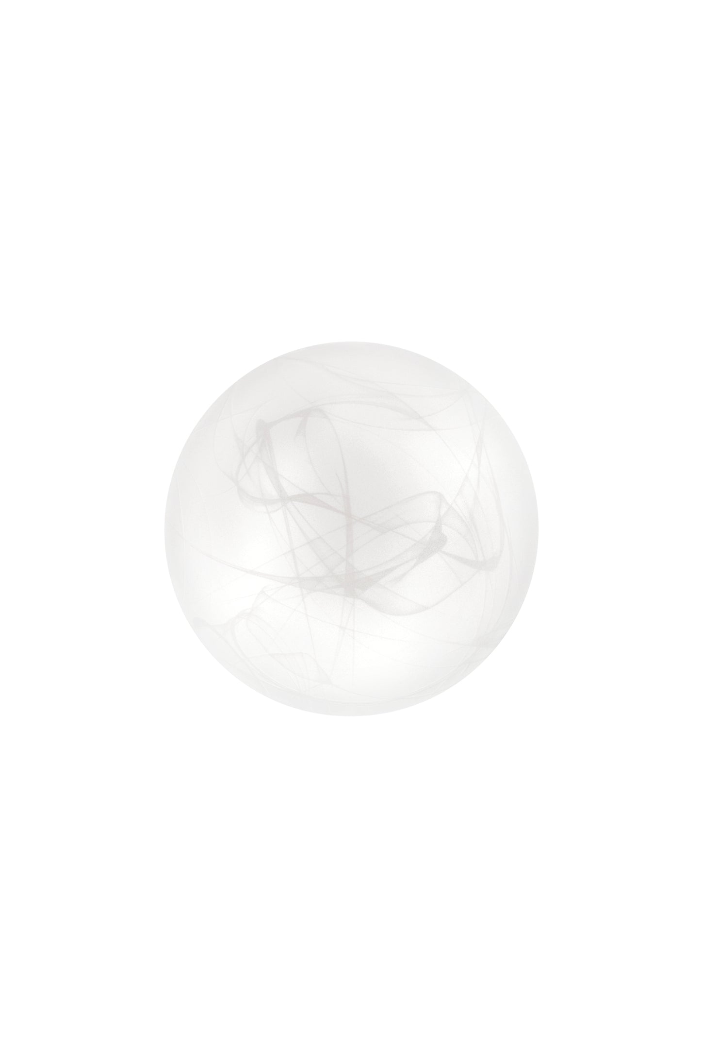 Plafoniera LED DYANA bianco in vetro satinato 29cm. Ø - CCT