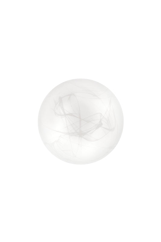 Plafoniera LED DYANA bianco in vetro satinato 29cm. Ø - CCT