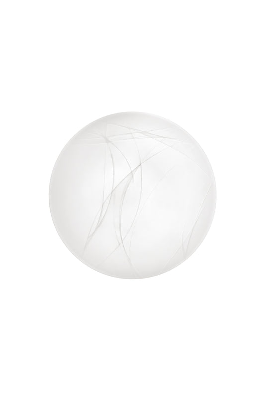 Plafoniera LED DYANA bianco in vetro satinato 51cm. Ø - CCT