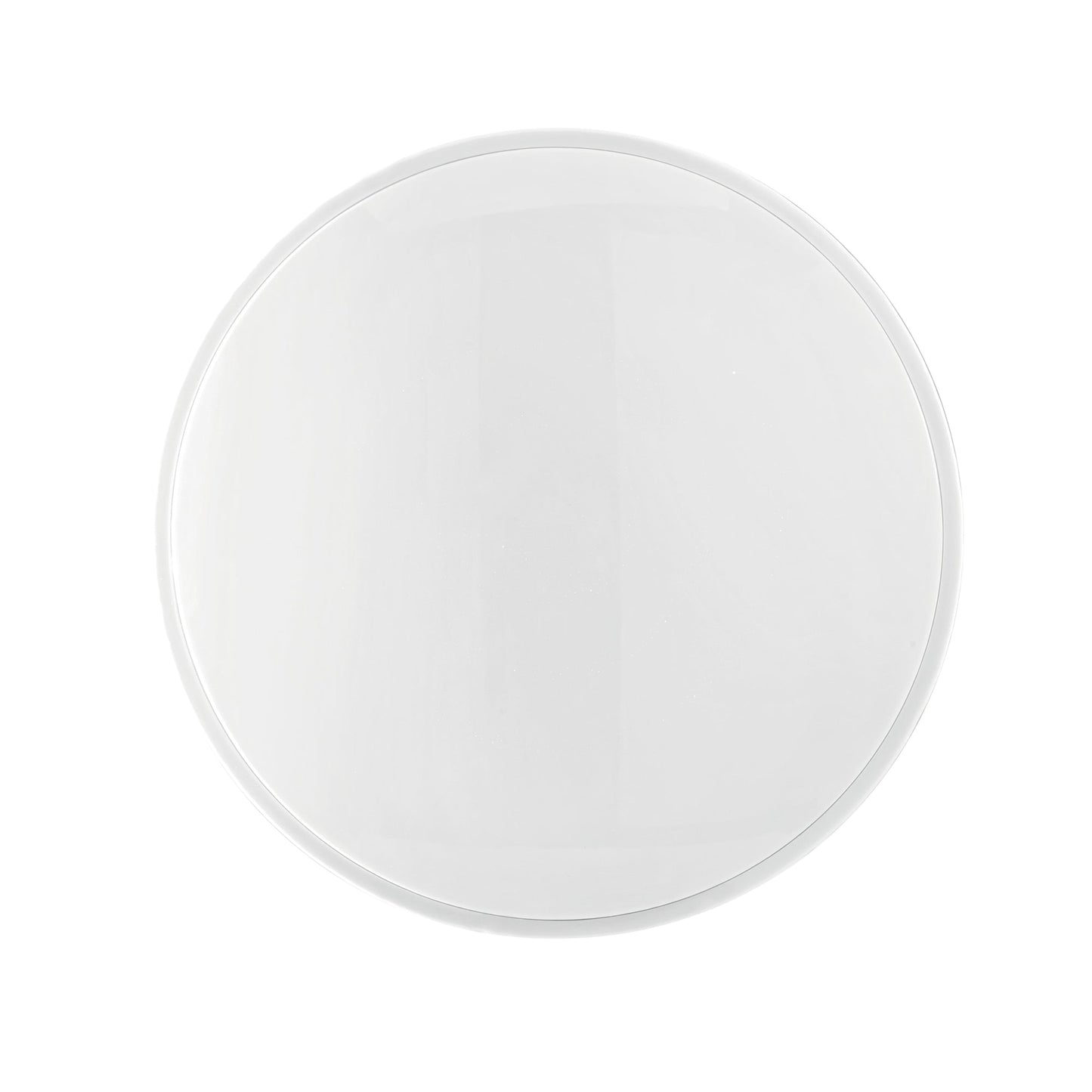 Plafoniera EGO in acrilico bianca CCT. Wi-Fi e telecomando incluso 79cm. Ø