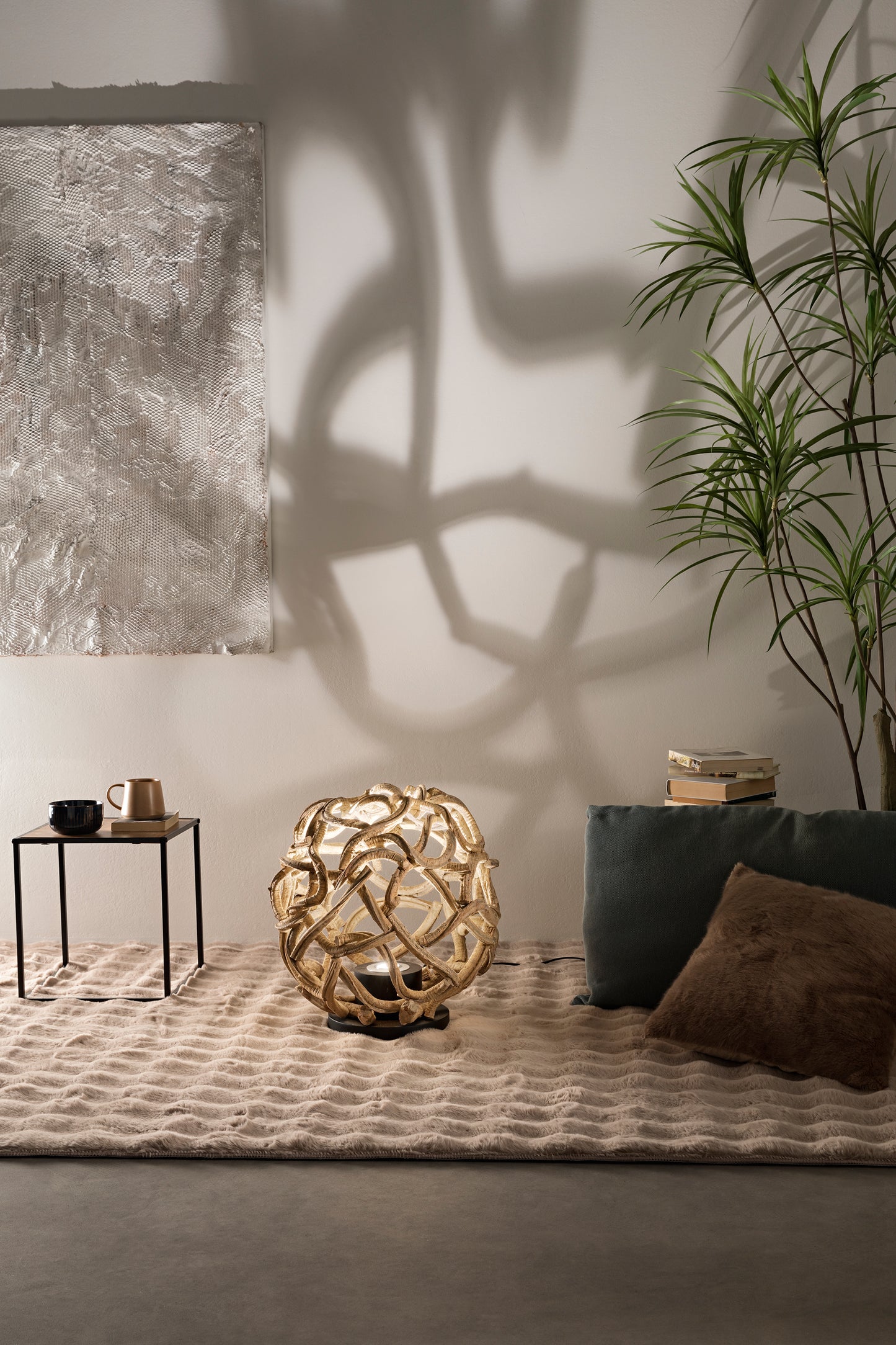 Lume EPIGEA in legno artigianale