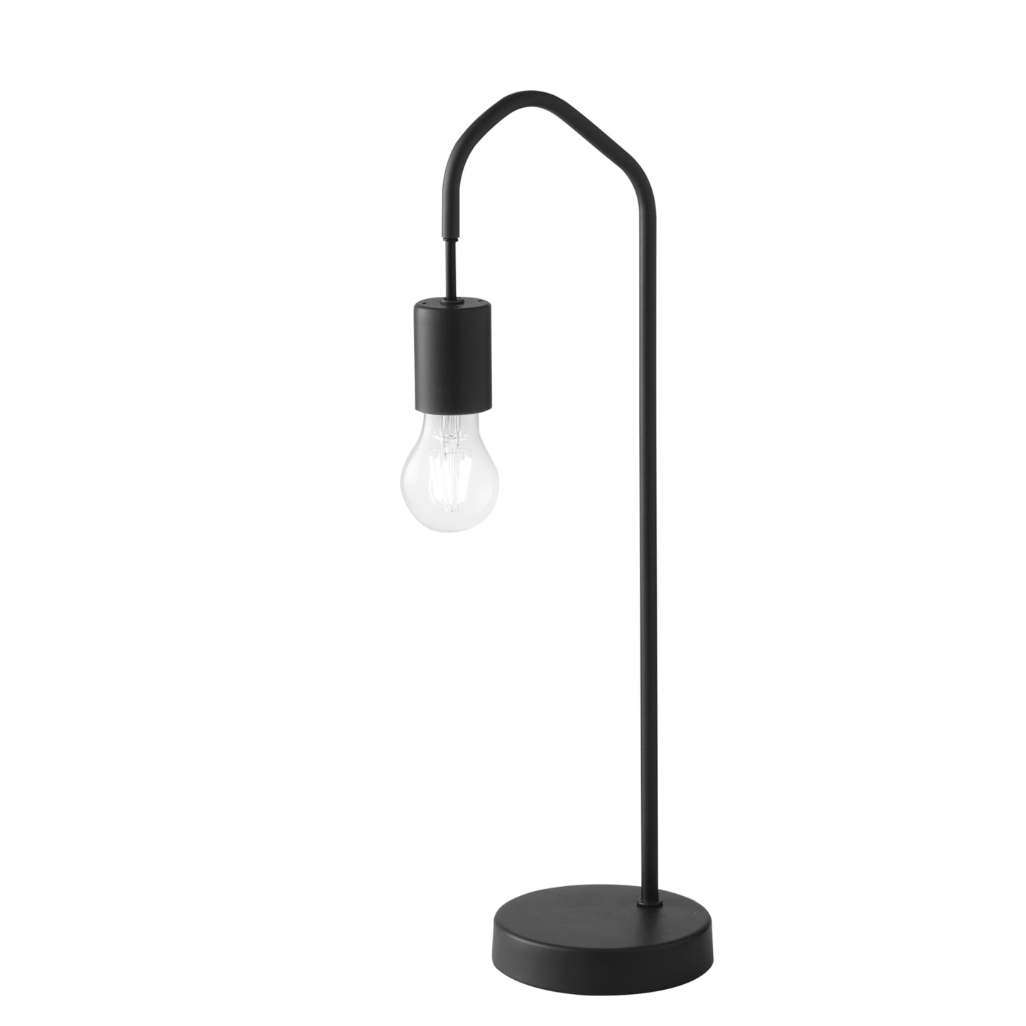 Lampada da tavolo HABITAT in metallo nero