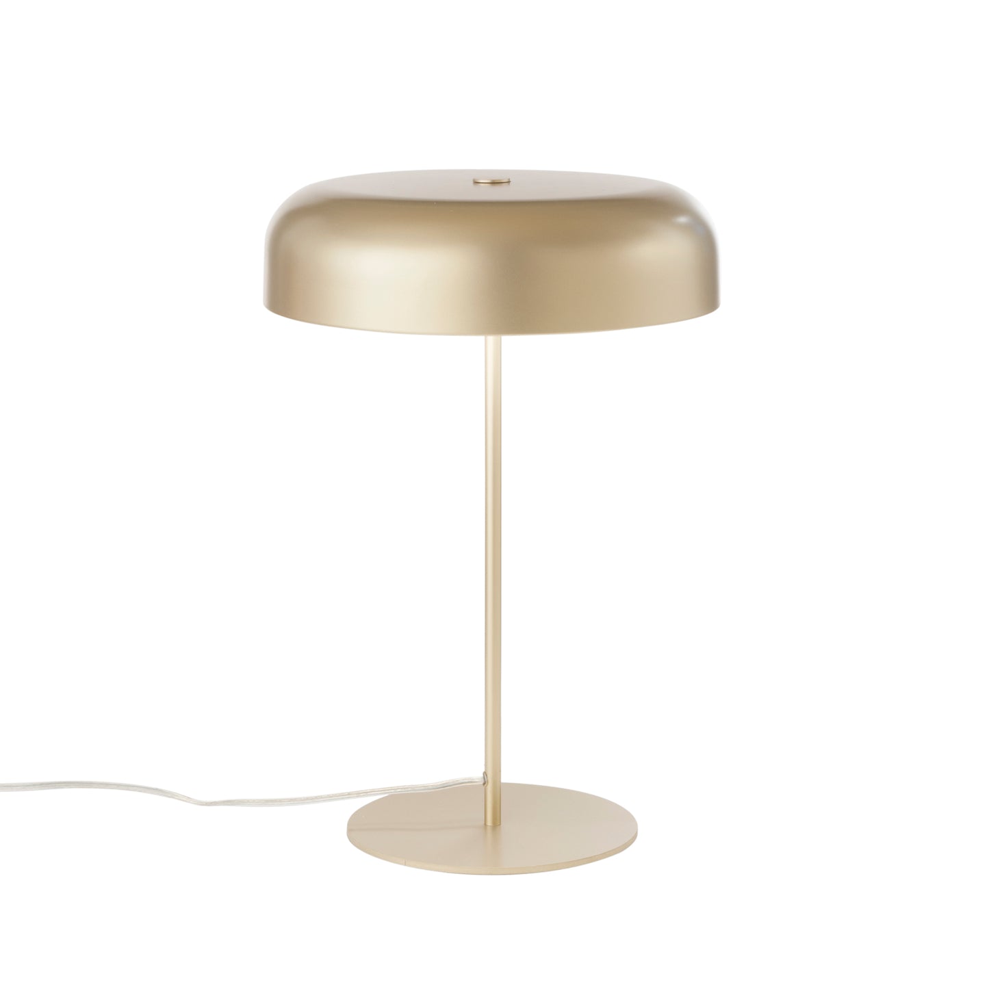 Lampada da tavolo ICEMAN in metallo oro