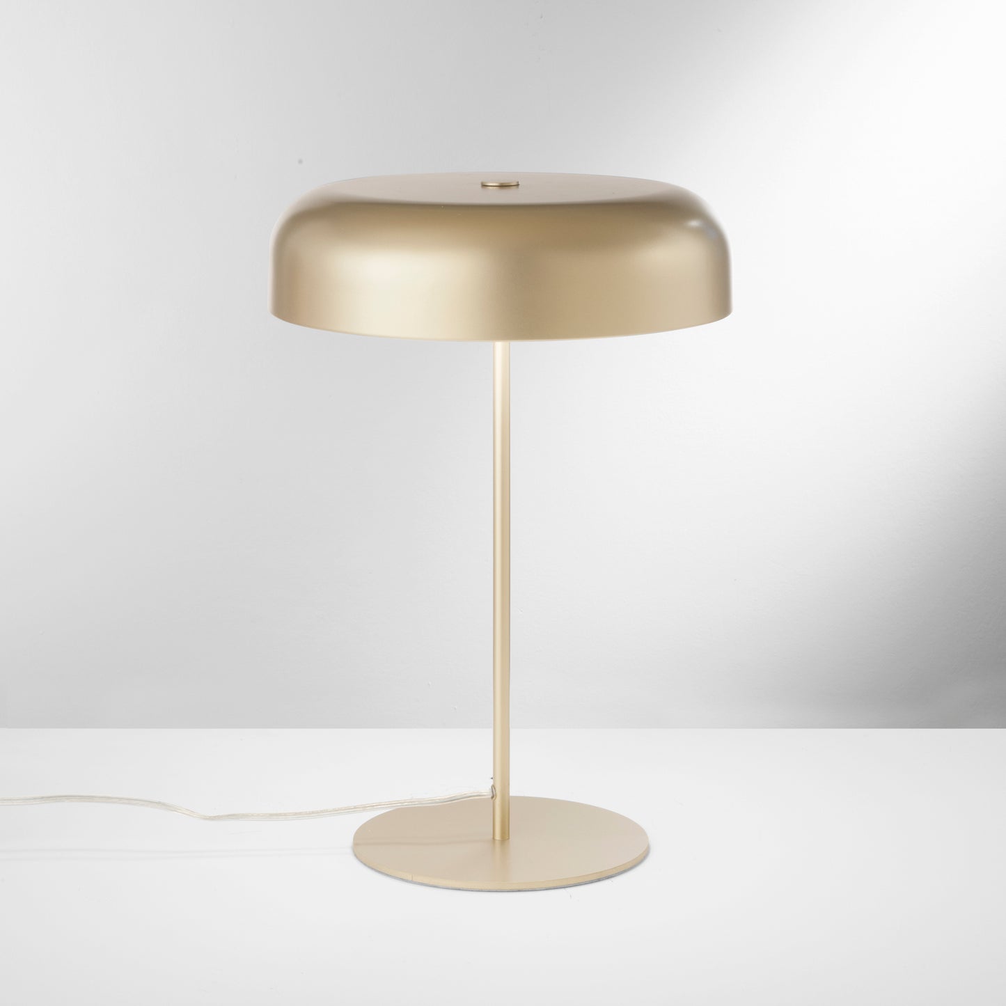 Lampada da tavolo ICEMAN in metallo oro