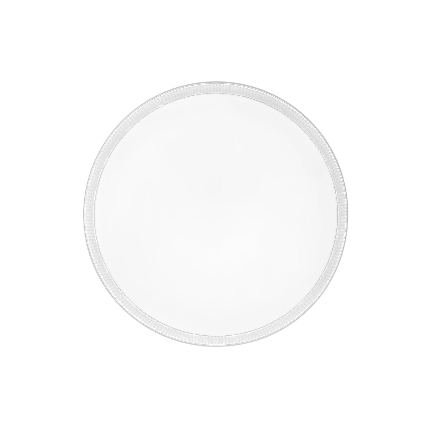 Plafoniera LED KAOS bianca con bordo diamantato - CCT 50 cm. Ø